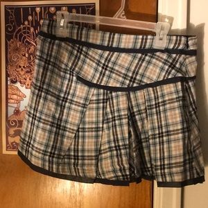 Mini Plaid Skirt it maybe Free People